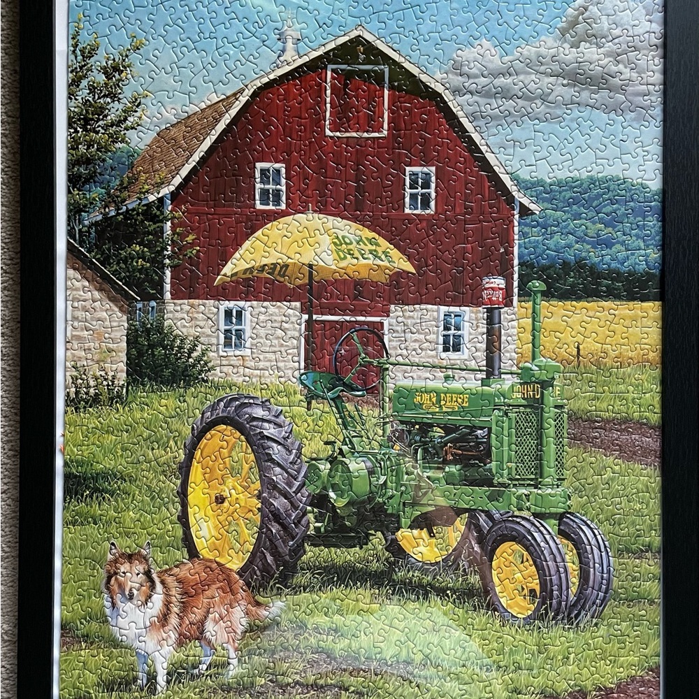 Glued Puzzle in 20”x27” Frame